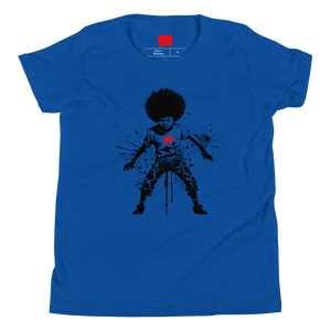 FRO - Afro Kid Paint Splatter - Youth T-Shirt