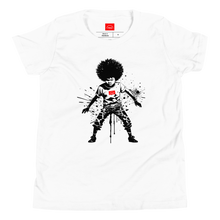 Load image into Gallery viewer, FRO - Afro Kid Paint Splatter - Youth T-Shirt